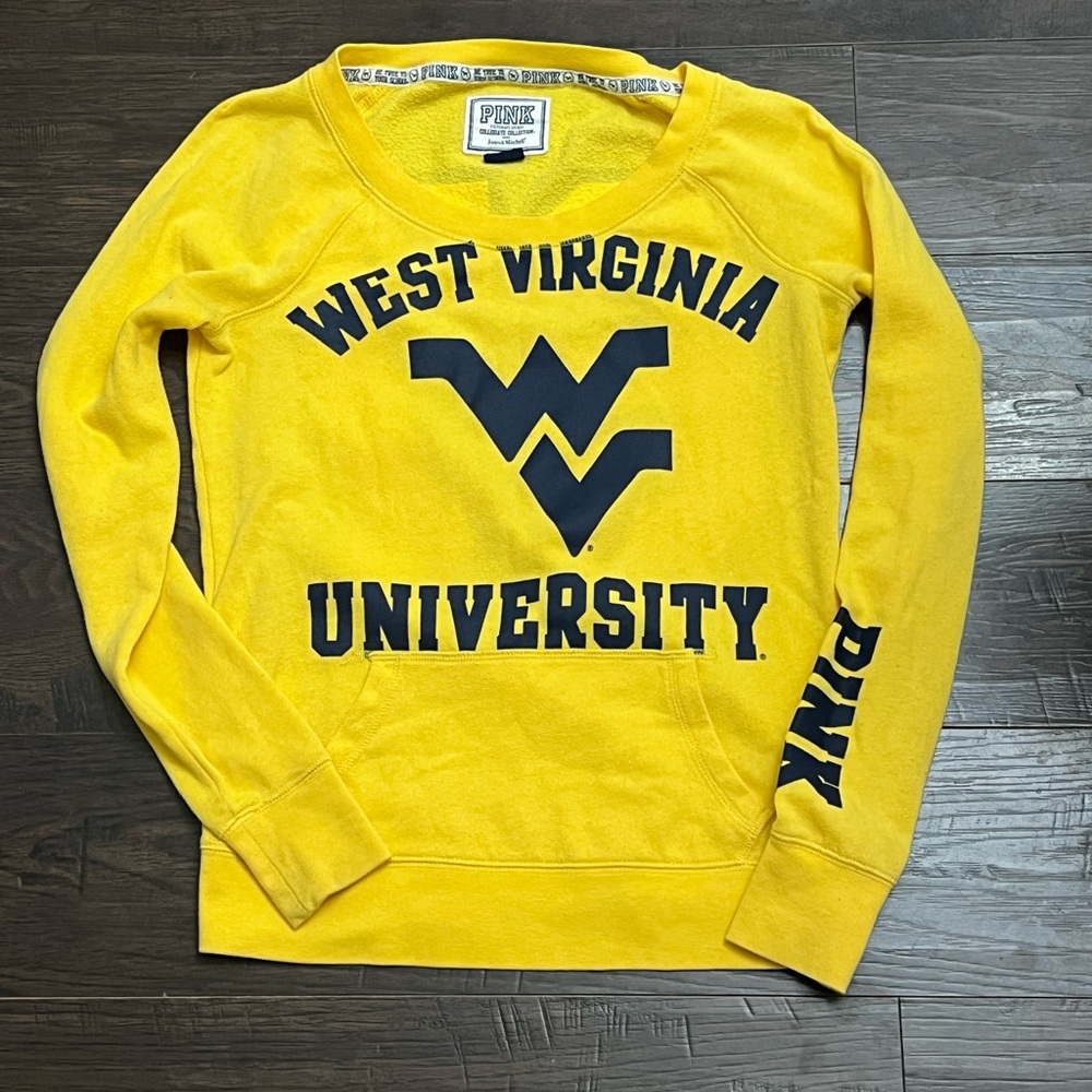 Victoria’s Secret Pink West Virginia University crew sweatshirt